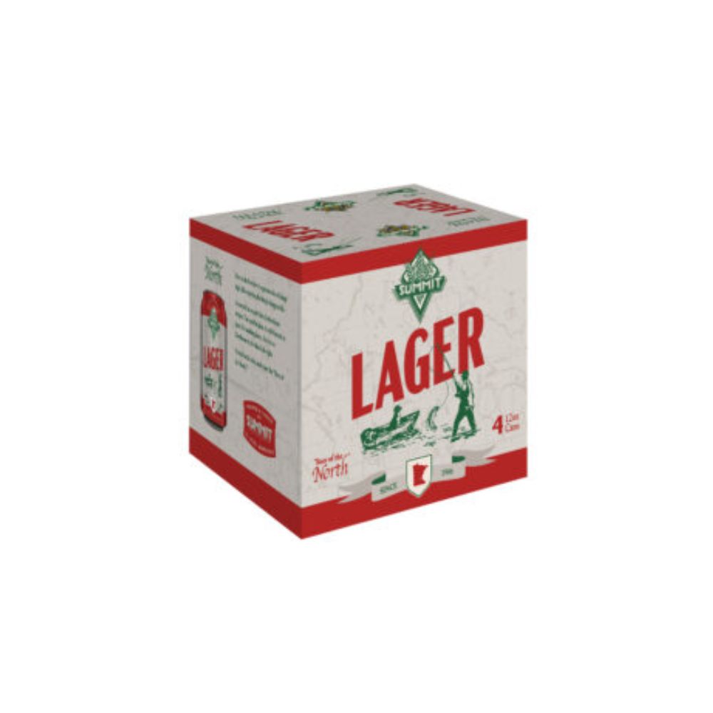 Summit Lager 12oz 4pk Can