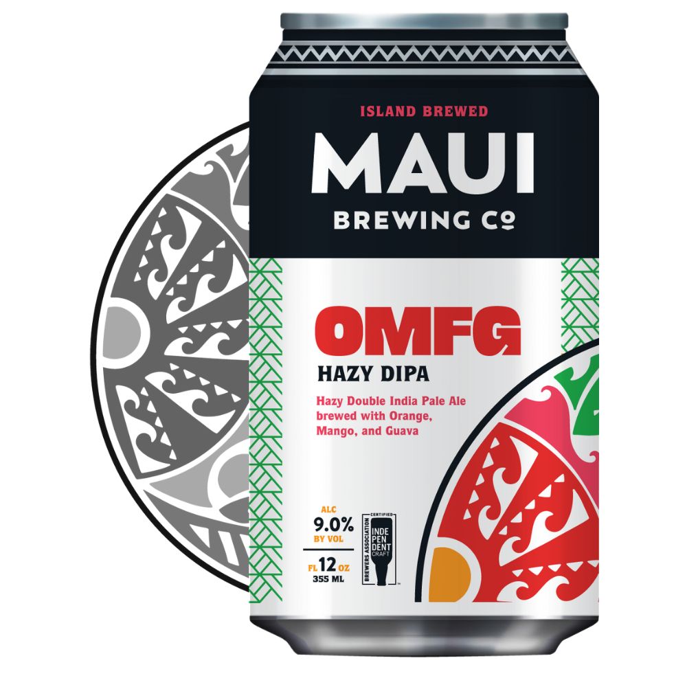 Maui OMFG Hazy DIPA 4pk Can