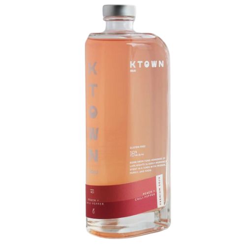 Yobo K Town Peach + Chili Pepper Soju