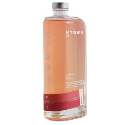 Yobo K Town Peach + Chili Pepper Soju