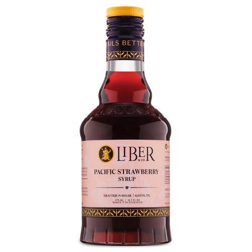 [375ML] Liber &amp; Co Pacific Strawberry Syrup