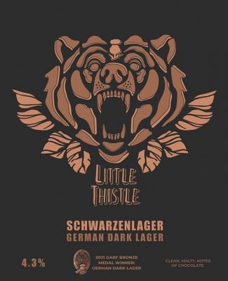 Little Thistle Schwarzenlager Dark Lager 4pk Can