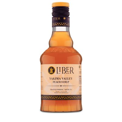 [375ML] Liber &amp; Co Peach Syrup