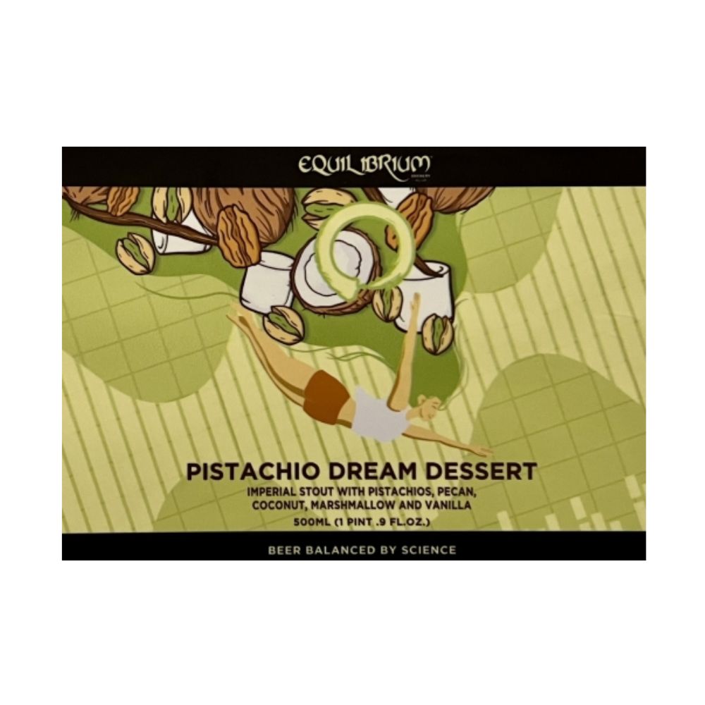Equilibrium Pistachio Dream Dessert Imperial Stout 500ml Bottle