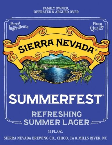 Sierra Nevada Summerfest Lager 12pk Can