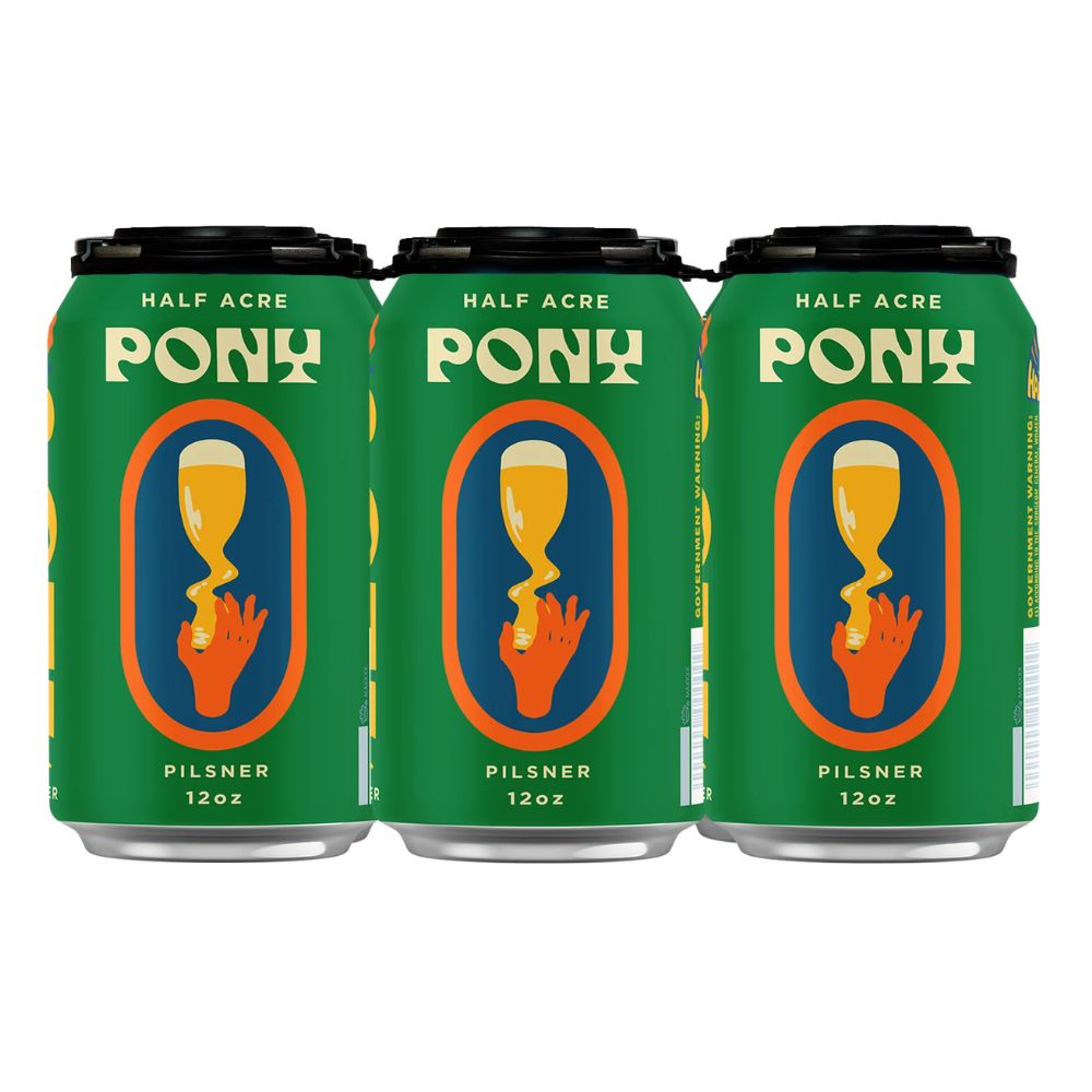 Half Acre Pony Pilsner 6pk Can
