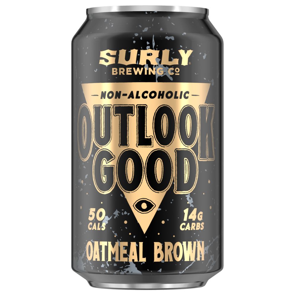 Surly Outlook Good Non-Alcoholic Oatmeal Brown 6pk Can