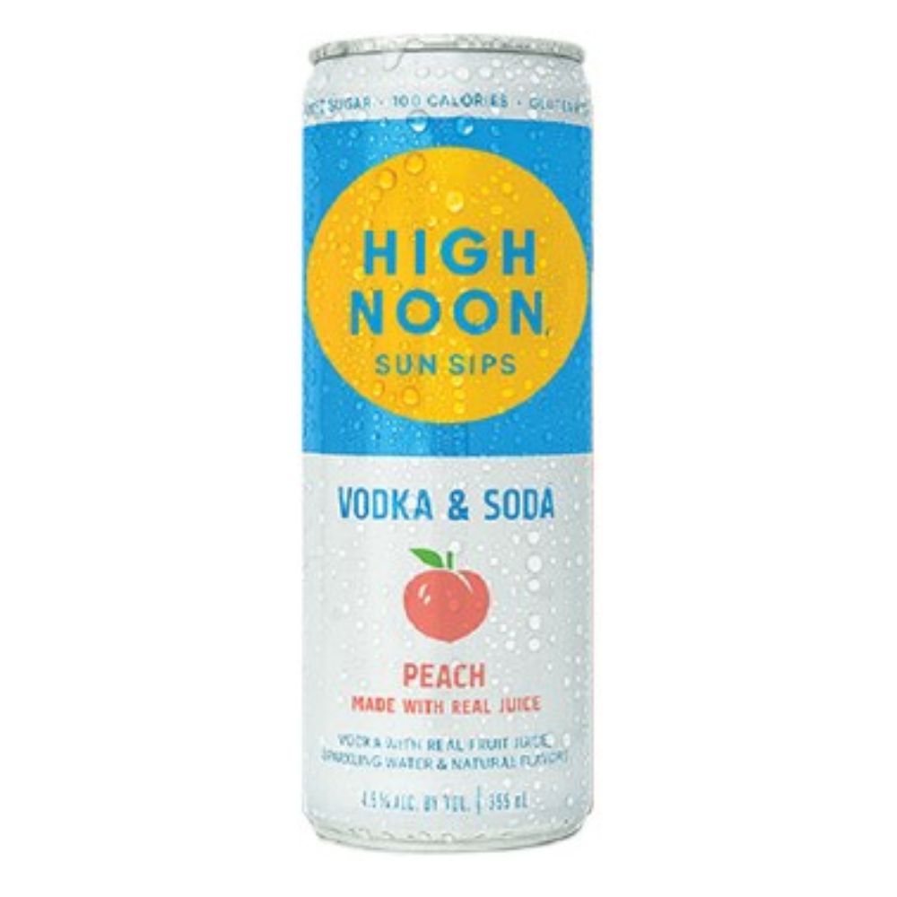 High Noon Peach Vodka Seltzer 700ml Can
