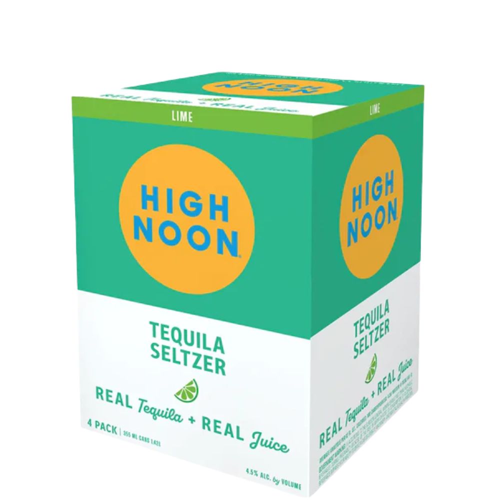 High Noon Lime Tequila Seltzer 4pk Can