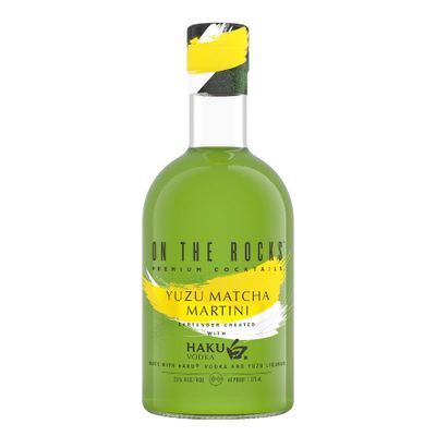 [375ML] On The Rocks Yuzu Matcha Martini