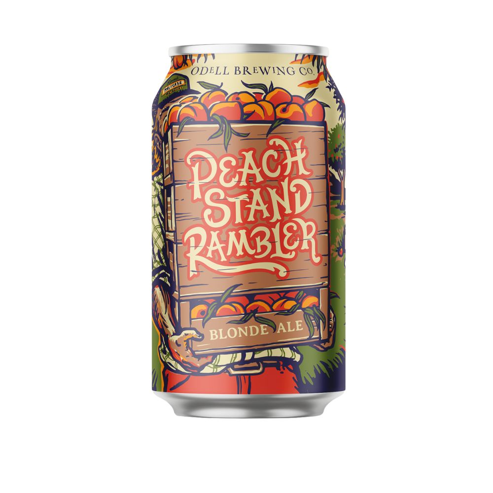 Odell Peach Stand Rambler Blonde Ale 6pk Can