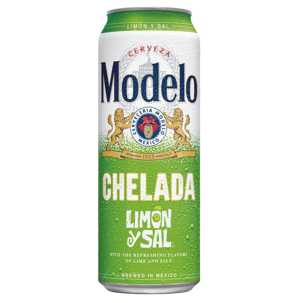 Modelo Chelada Limon y Sal 24oz Can