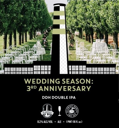 BlackStack Wedding Season: 3rd Anniversary DIPA 4pk Can