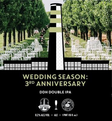 BlackStack Wedding Season: 3rd Anniversary DIPA 4pk Can
