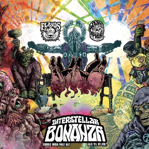 Three Floyds Interstellar Bonanza DIPA 4pk Can