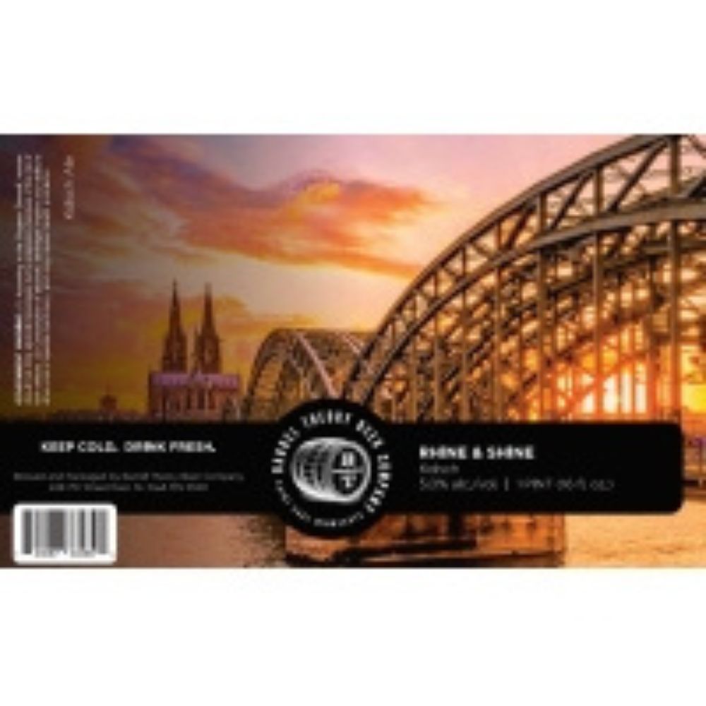 Barrel Theory Rhine &amp; Shine Kolsch 4pk Can