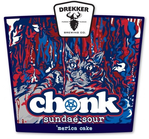 Drekker Chonk &#39;Merica Cake Sundae Sour 4pk Can