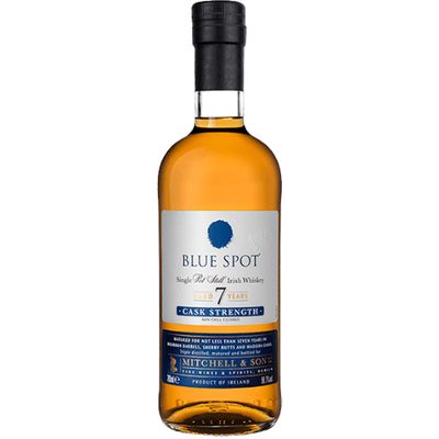 Blue Spot Cask Strength 7yr Pot Still Irish Whiskey