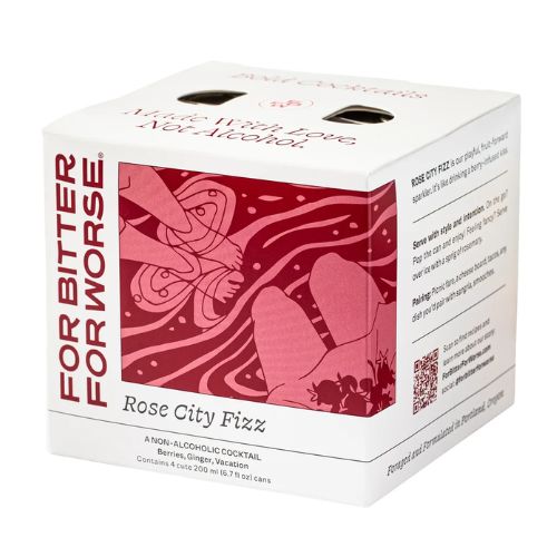 For Bitter For Worse Rose City Fizz NA 4pk Can