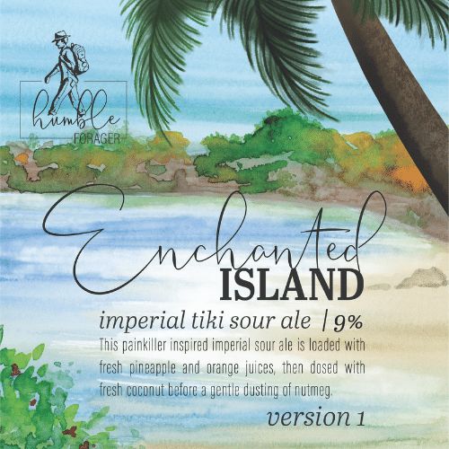 Humble Forager Enchanted Island v1 Painkiller Sour 4pk Can