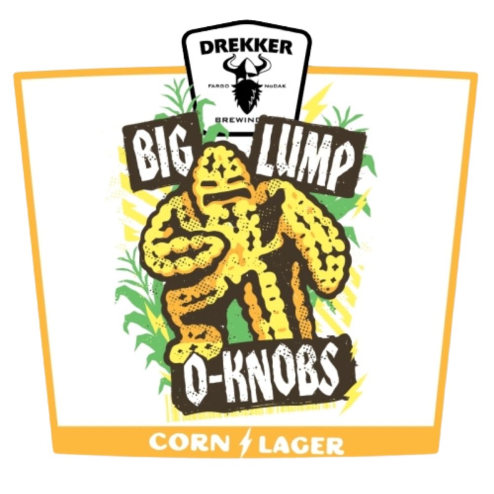 Drekker Big Lump-O-Knobs Corn Lager 4pk Can
