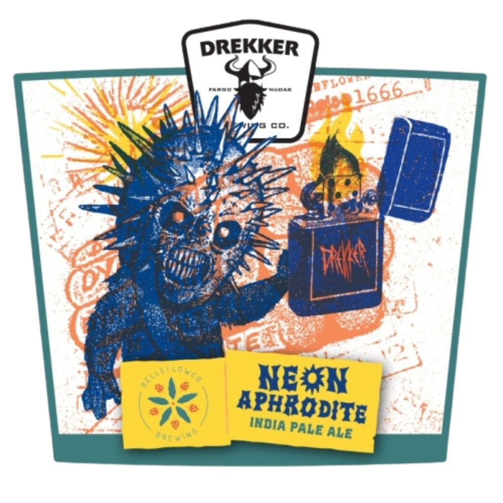 Drekker Neon Aphrodite IPA 4pk Can
