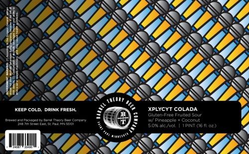 Barrel Theory Xplycyt Colada Gluten-Free Fruited Sour