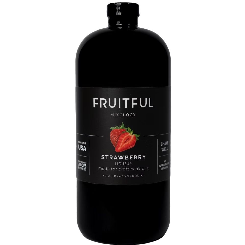 [1L] Fruitful Mixology Strawberry Liqueur