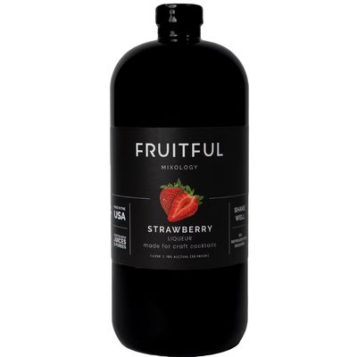 [1L] Fruitful Mixology Strawberry Liqueur