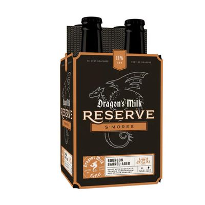 New Holland Dragon&#39;s Milk Reserve S&#39;mores 4pk