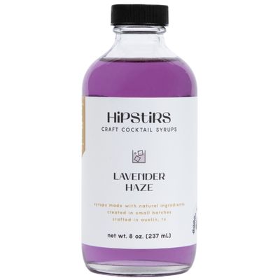 [8oz] Hipstirs Lavender Haze Cocktail Syrup