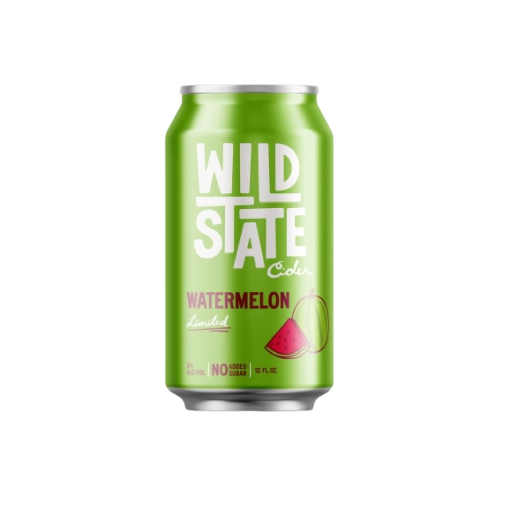 Wild State Watermelon Cider 4pk Can