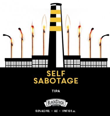 Blackstack Self Sabotage TIPA 4pk Can