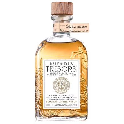 [700ML] Baie des Trésors &#39;Flowers of the Winds&#39; Rum