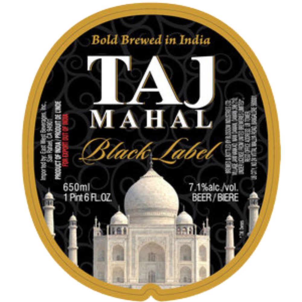 Taj Mahal Black Label Lager 16oz