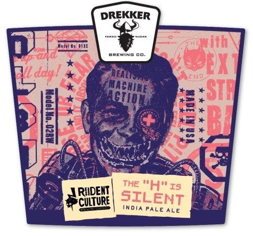 Drekker The &quot;H&quot; Is Silent 4pk Can