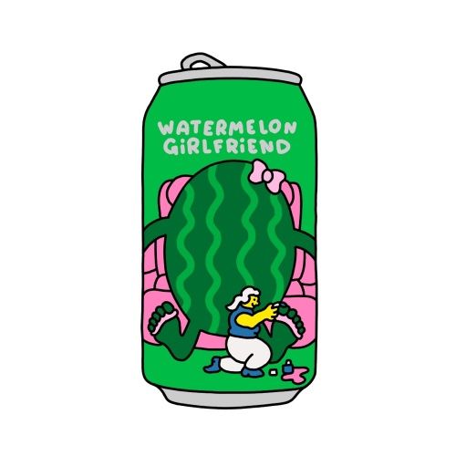 Prairie Watermelon Girlfriend Sour 4pk Can