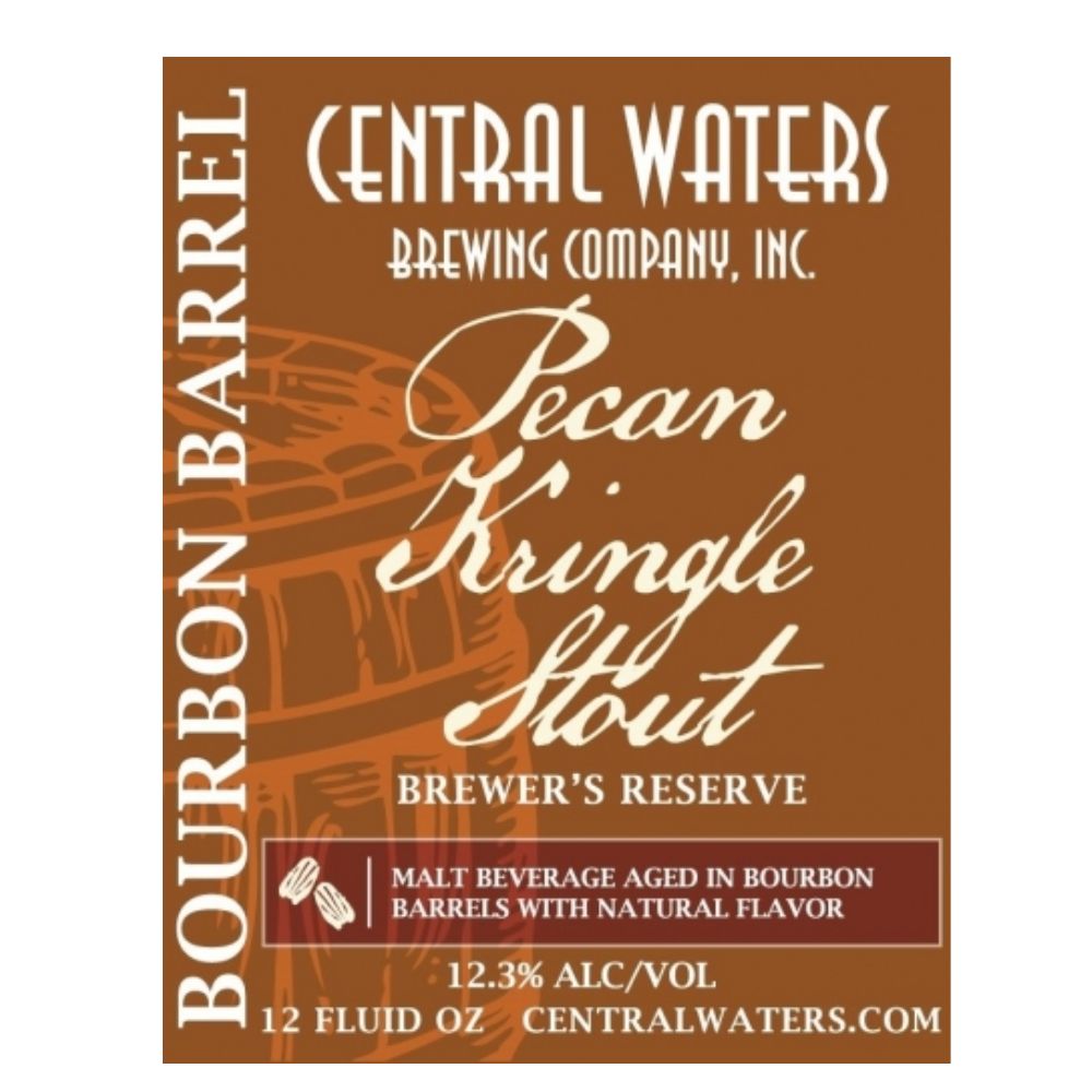 Central Waters Pecan Kringle Barrel Imperial Stout 4pk Can