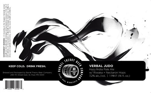 Barrel Theory Verbal Judo IPA 4pk Can