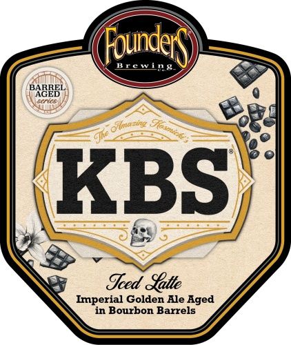 Founders KBS Iced Latte BA Imperial Golden Ale 4pk