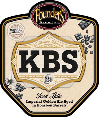 Founders KBS Iced Latte BA Imperial Golden Ale 4pk