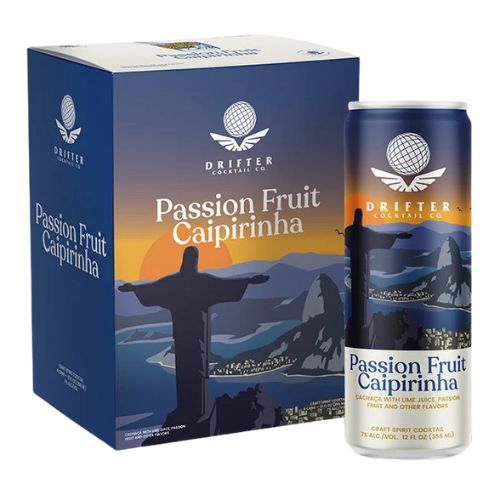 Drifter Passion Fruit Caipirinha 4pk Can