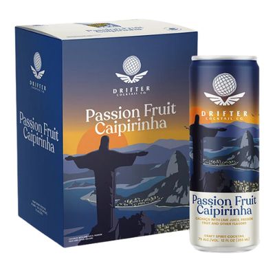 Drifter Passion Fruit Caipirinha 4pk Can