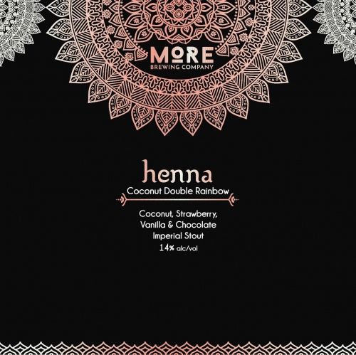 More Henna Coconut Double Rainbow Imperial Stout 2pk Can