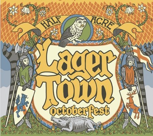 Half Acre Lager Town Oktoberfest 6pk Can