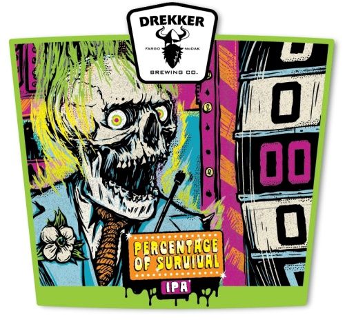 Drekker Percentage Of Survival IPA 4pk Can