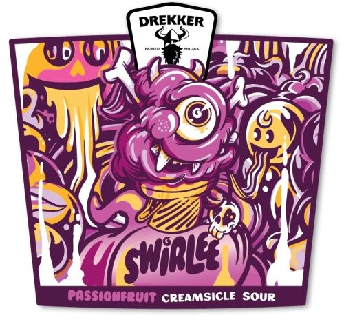 Drekker Passionfruit Swirlee Sour 4pk Can