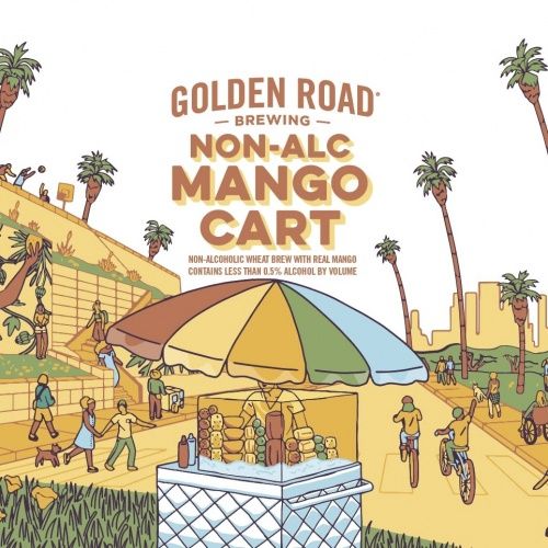 Golden Road Non-Alcoholic Mango Cart 6pk Can