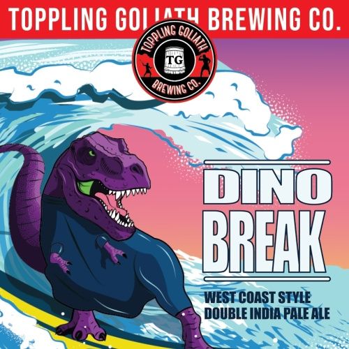 Toppling Goliath Dino Break West Coast DIPA 4pk Can