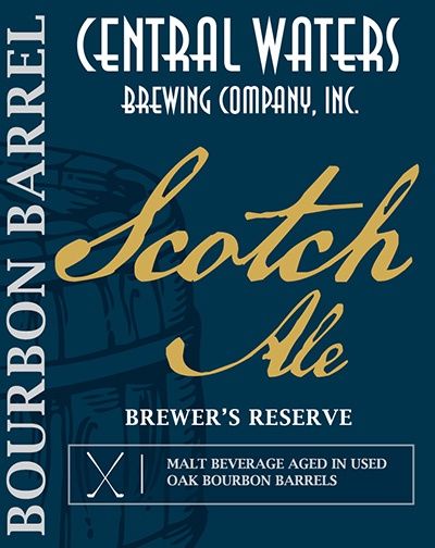 Central Waters Bourbon Barrel Scotch Ale 4pk Can